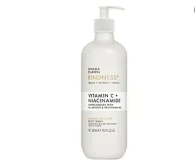 Baylis & Harding Kindness+, Vitamin C & Niacinamide Brighten Body Wash (Rozświetlający płyn do mycia ciała)