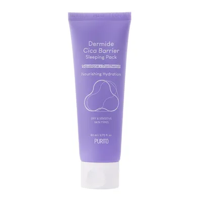 Purito Seoul Dermide Cica Barrier Sleeping Pack (Regenerujący krem-maska na noc (nowa wersja))