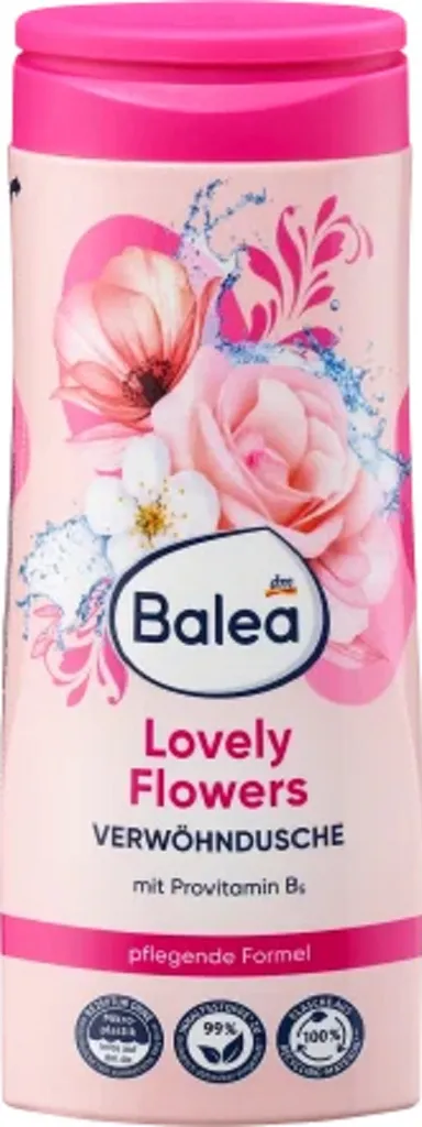 Balea Lovely Flowers, Shower Gel (Żel pod prysznic)
