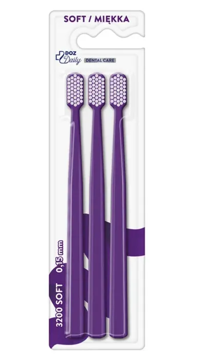 DOZ Daily, Dental Care, Soft, Szczoteczka do zębów