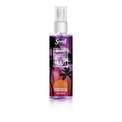 Shake for Body Waikiki, Peach & Cherry, Mist For Body (Zapachowa mgiełka do ciała)
