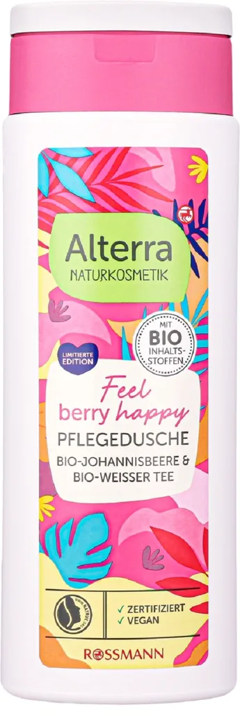 Alterra Feel Berry Happy, Shower Gel (Żel pod prysznic)