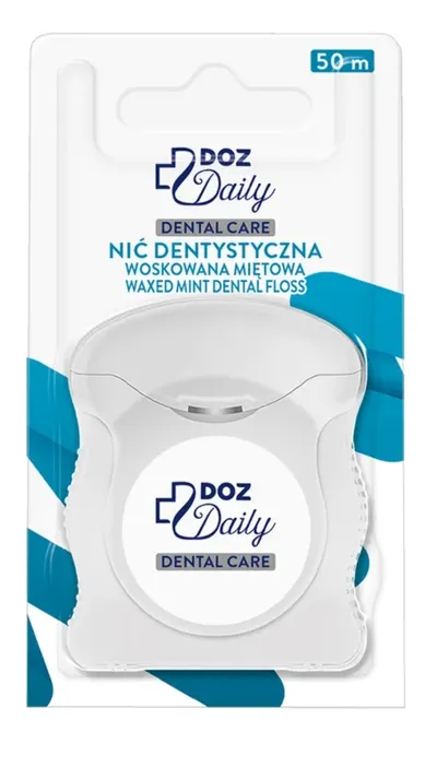 DOZ Daily, Nić dentystyczna woskowana miętowa