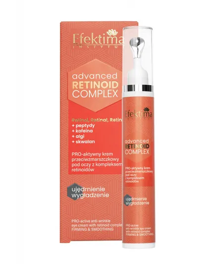 Efektima Advanced Retinoid Complex, Ujędrnienie i Wygładzenie, Pro-aktywny krem przeciwzmarszczkowy z kompleksem retinoidów