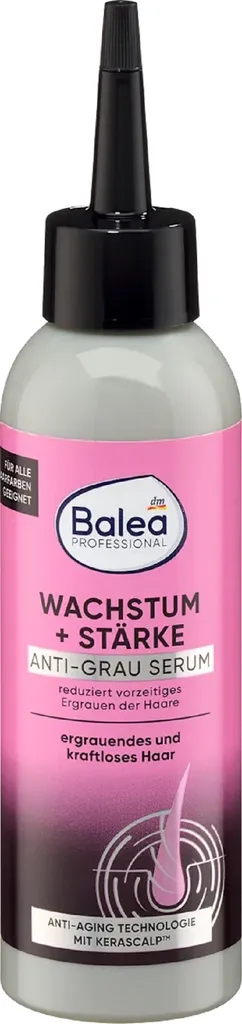 Balea Professional, Hair Growth + Strength Hair, Anti-Gray Serum (Serum do włosów)