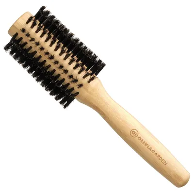 Olivia Garden Bamboo Touch, Blowout Boar Brush (Bambusowa szczotka do modelowania włosów)