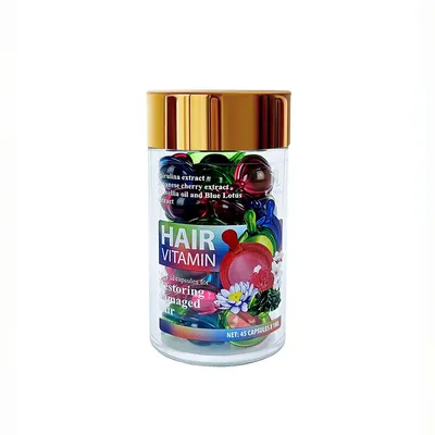 LeNika Restoring Damaged hair, Hair Vitamin (Miks kapsułek do odbudowy zniszczonych włosów)