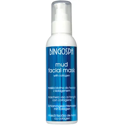BingoSpa Mud Facial Mask with Collagen (Błotna maska do twarzy z kolagenem)