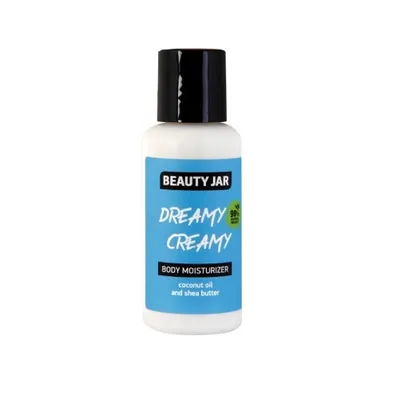 Beauty Jar Dreamy Creamy, Coconut Oil & Shea Butter, Body Moisturizer (Olej kokosowy i Masło shea, Krem do ciała)