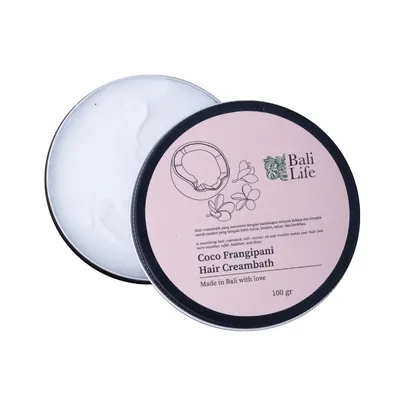 Bali Life Lembut, Coco Frangipani Hair Creambath (Kremowa odżywka-kąpiel do włosów)