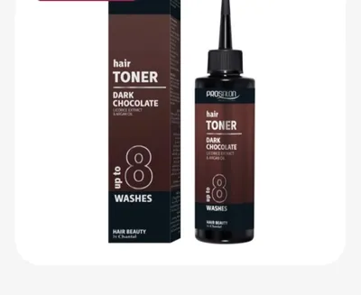 Prosalon Dark Chockolate, Hair Toner (Żelowy toner do włosów)