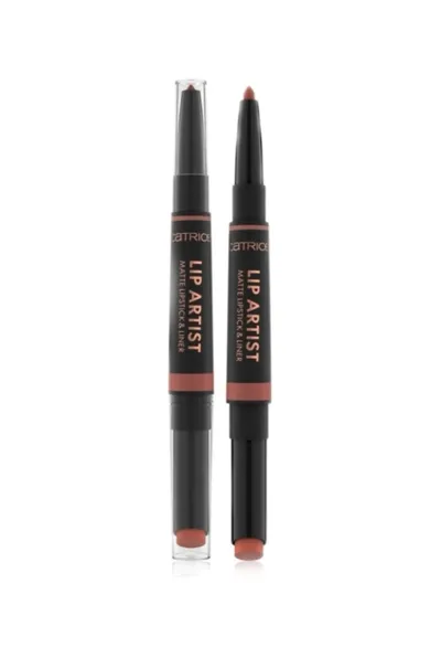 Catrice Lip Artist, Matte Lipstick & Liner (Kredka i szminka do ust 2 w 1)