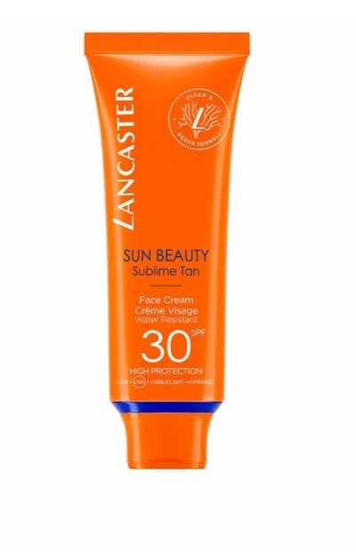 Lancaster Sun Beauty, Sublime Tan Face Cream SPF30 (Krem do opalania twarzy SPF30)