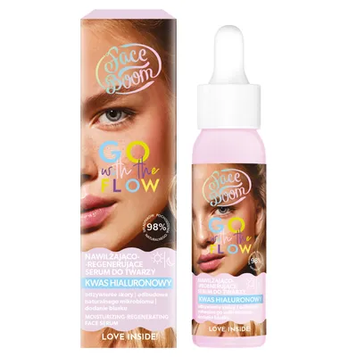 FaceBoom Go With The Flow, Nawilżająco-regenerujące serum do twarzy