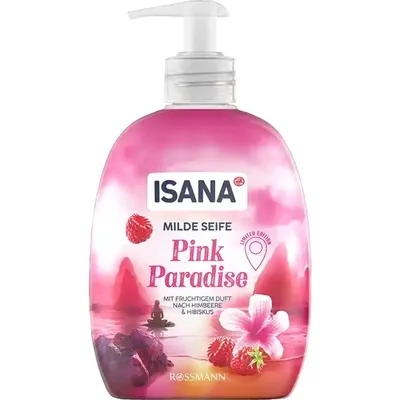 Isana Pink Paradise, Creamy Soap (Mydło w płynie)