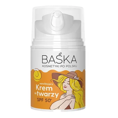 Baśka Nawilżający krem do twarzy SPF50+