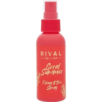 Rival de Loop Coral Summer, Fixing & Blur Spray (Mgiełka utrwalająca makijaż)