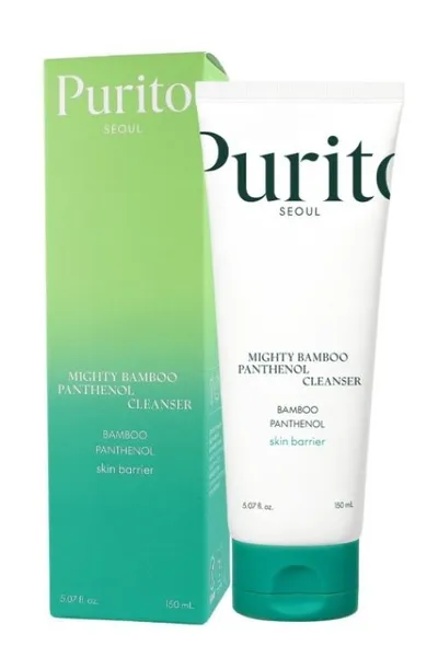 Purito Seoul Mighty Bamboo, Panthenol Cleanser (Łagodny żel do mycia twarzy)