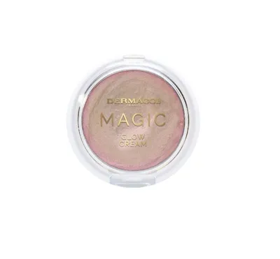 Dermacol Magic Glow, Cream Highlighter (Kremowy rozświetlacz w kompakcie)
