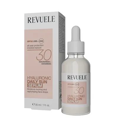 Revuele Hyaluronic, Daily Sun, Serum SPF30 (Serum do twarzy SPF30)