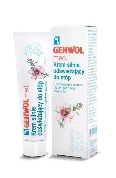 Gehwol Med, Krem silnie odświeżający do stóp