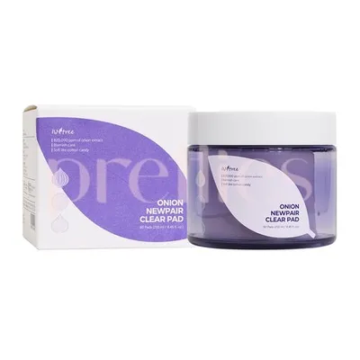 Isntree Onion Newpair Clear Pad (Tonizujące płatki do twarzy)