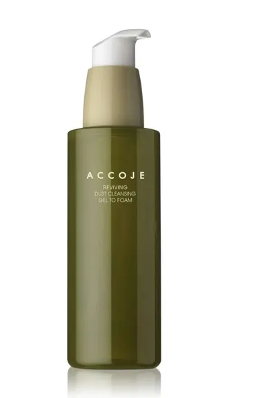 Accoje Reviving Dust, Cleansing Gel to Foam (Oczyszczający żel do mycia twarzy)