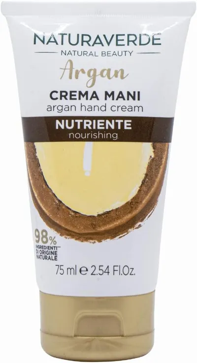Naturaverde Argan Hand Cream (Odżywczy krem do rąk z olejem arganowym)