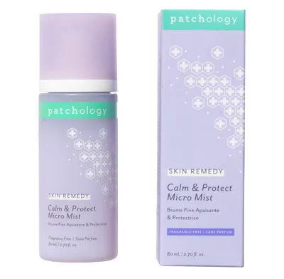 Patchology Skin Remedy, Calm & Protect Micro Mist (Nawilżająco-odświeżająca mgiełka do twarzy)
