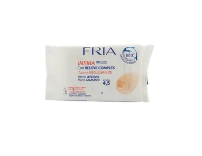 Fria Soothing Intimate Hygiene Wipes (Łagodzące chusteczki do higieny intymnej)