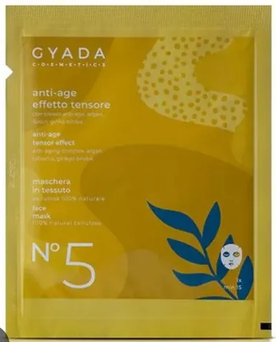 Gyada No.5, Anti-Age Face Sheet Mask (Ujędrniająca maseczka do twarzy w płachcie)