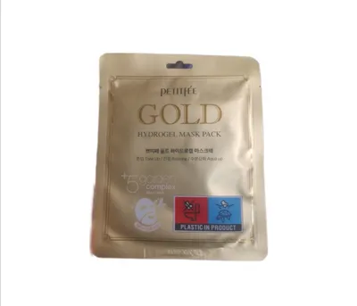 Petitfee Gold, Hydrogel Mask Pack (Maska hydrożelowa ze złotem)