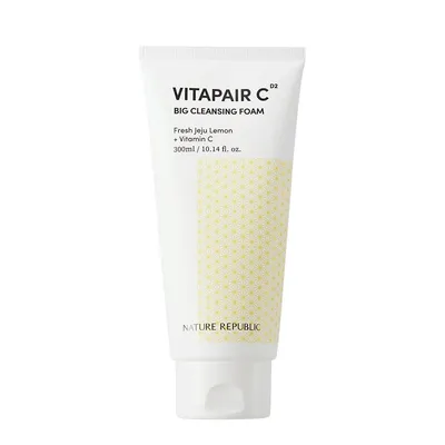 Nature Republic Vitapir C, Big Cleansing Foam (Kremowa pianka do mycia twarzy)
