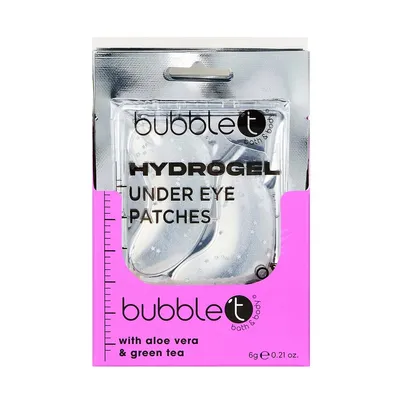 Bubble T Cosmetics Aloe Vera & Green Tea, Hydrogel Under Eye Patches (Hydrożelowe płatki pod oczy)
