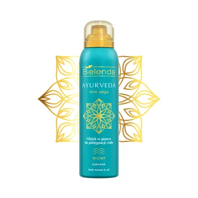 Bielenda Ayurveda Skin Yoga, Water, Olejek w piance do pielęgnacji ciała