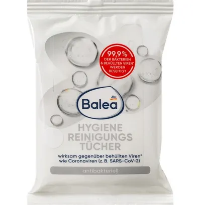Balea Hygiene  Wet Wipes (Chusteczki oczyszczające)