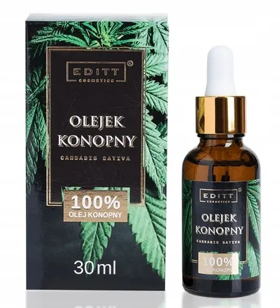 Editt Cosmetics Olejek konopny