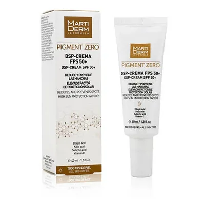 MartiDerm Pigment Zero, DSP Cream SPF50 (Depigmentujący krem do twarzy przeciw przebarwieniom)