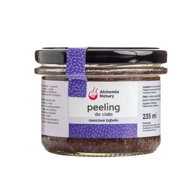 Alchemia Natury Owocowe Bąbelki, Peeling do ciała