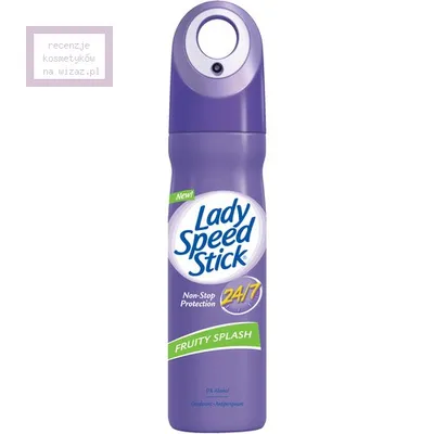 Lady Speed Stick 24/7 Fruity Splash Spray (Antyperspirant w sprayu)