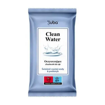 Luba Clean Water, Oczyszczające chusteczki do rąk