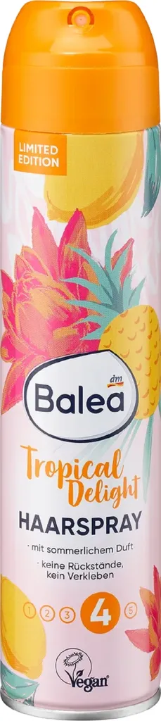 Balea Tropic Delight, Hairspray (Lakier do włosów)