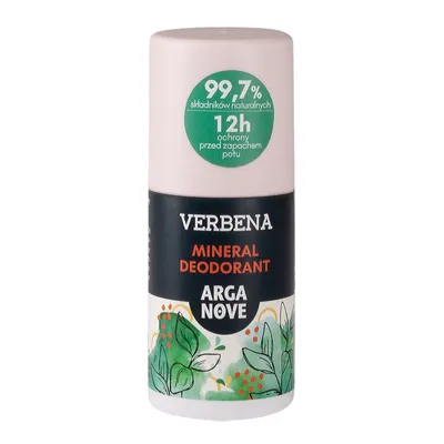 Arganove Naturalny dezodorant mineralny ałunowy roll-on `Werbena egzotyczna`