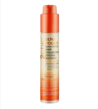 Giovanni 2 Chic, Tangarine & Papaya,  Ultra-Volume Hair Booster (Mandarynka i Papaya, Serum- booster do włosów)