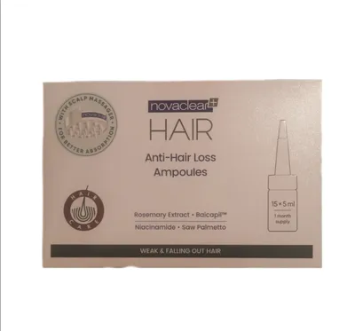 Novaclear Anti Hair Loos Ampoules (Ampułki na porost włosów)