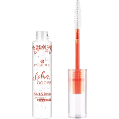 Essence Aloha, Babes!, Lash & Brow Gel Mascara (Żelowa maskara do rzęs i brwi)