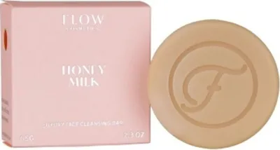 Flow Cosmetics Honey Milk, Luxury Face Cleansing Soap (Mleko i Miód, Mydło do twarzy)