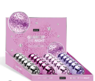 Sence Collection Glam Up the Night,  Disco Lip Balm (Nawilżający balsam do ust (różne zapachy))