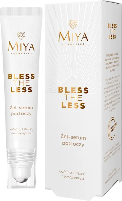 Miya Cosmetics Bless the Less, Żel - serum pod oczy