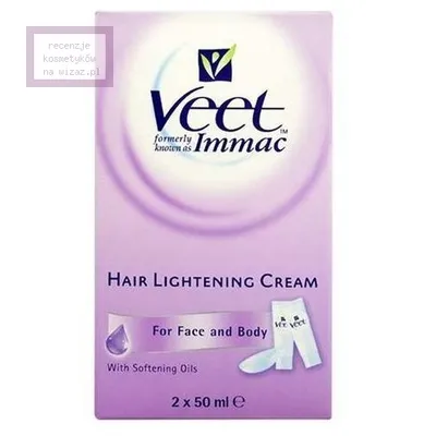 Veet Hair Lightening Cream (Krem rozjaśniający włosy)